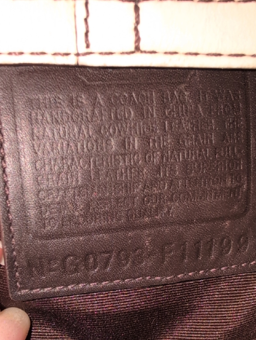 Coach 2007  Hampton Horsebit shoulder Bag Vintage comes With COA F-11199 - Picture 14 of 16